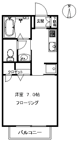 【アパート】メゾンデパルク107 (契約済み)