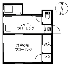 【アパート】ニューハウス(契約済み)