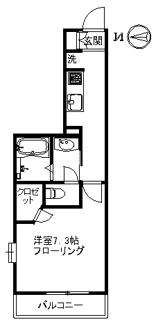 【アパート】メゾンデパルク201